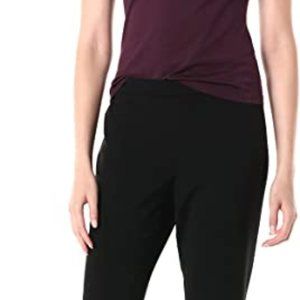 black basic trousers